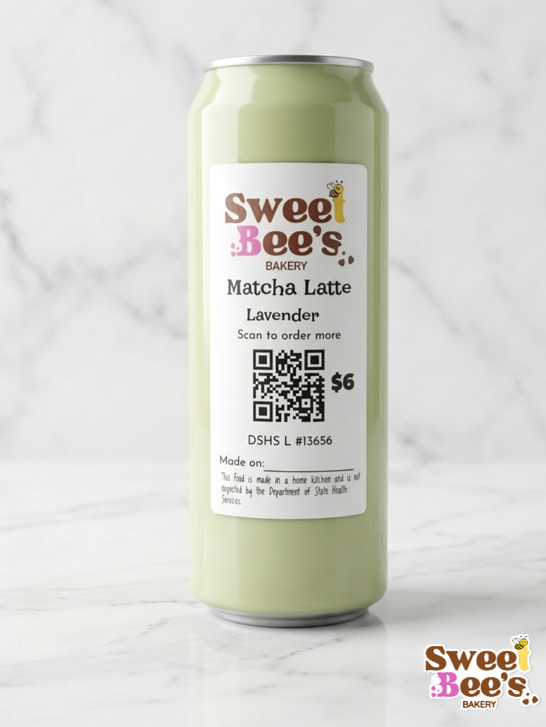 Lavender Matcha Latte